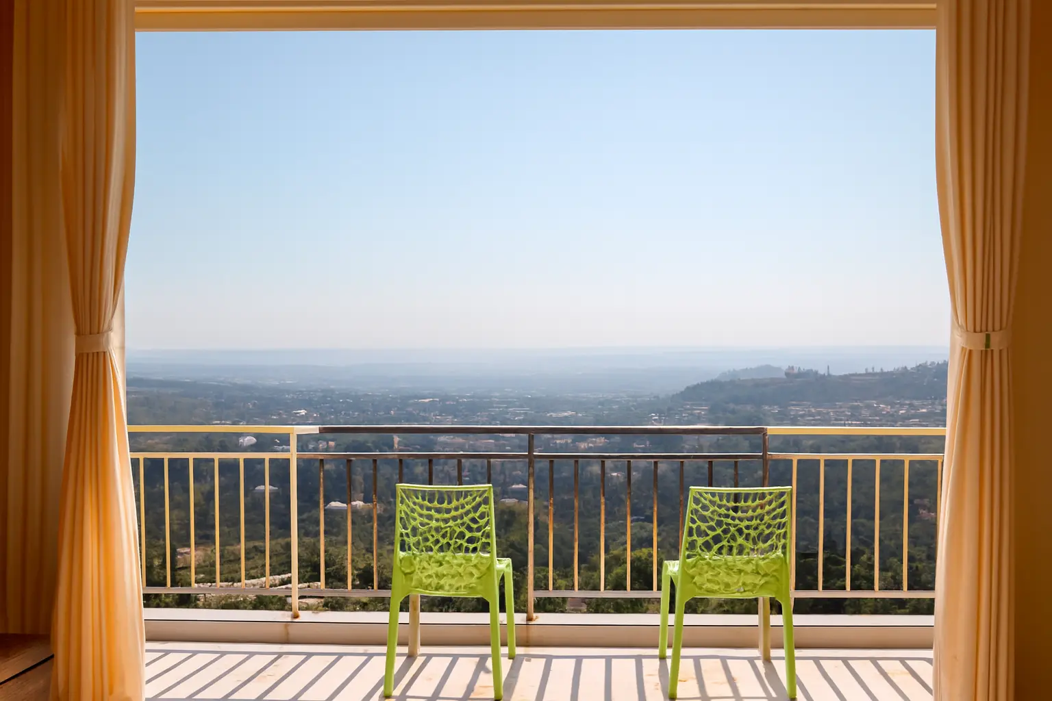 Executive room with mountain view at Serene Vista Dharamshala by good vibes hotels